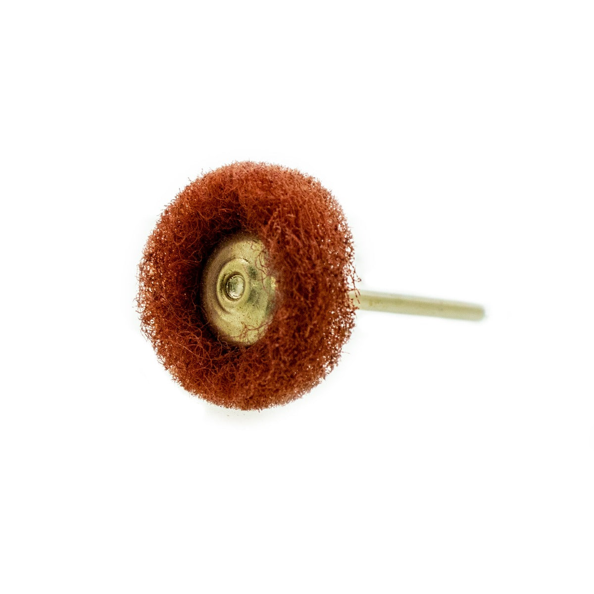 Fine Mounted Satin Buff with 3/32" Shank