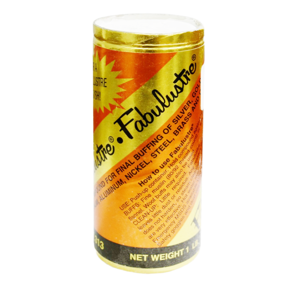 Fabulustre Polishing Compound Tube Jewelry Polish Rouge - 1 lb Bar