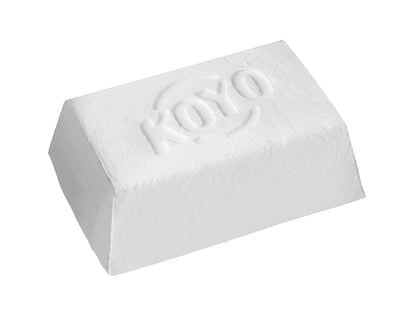 Pasta de pulir Koyo Alox Platino Blanca, barra de 80 gramos