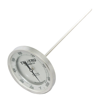 Termómetro de metal blanco de 5