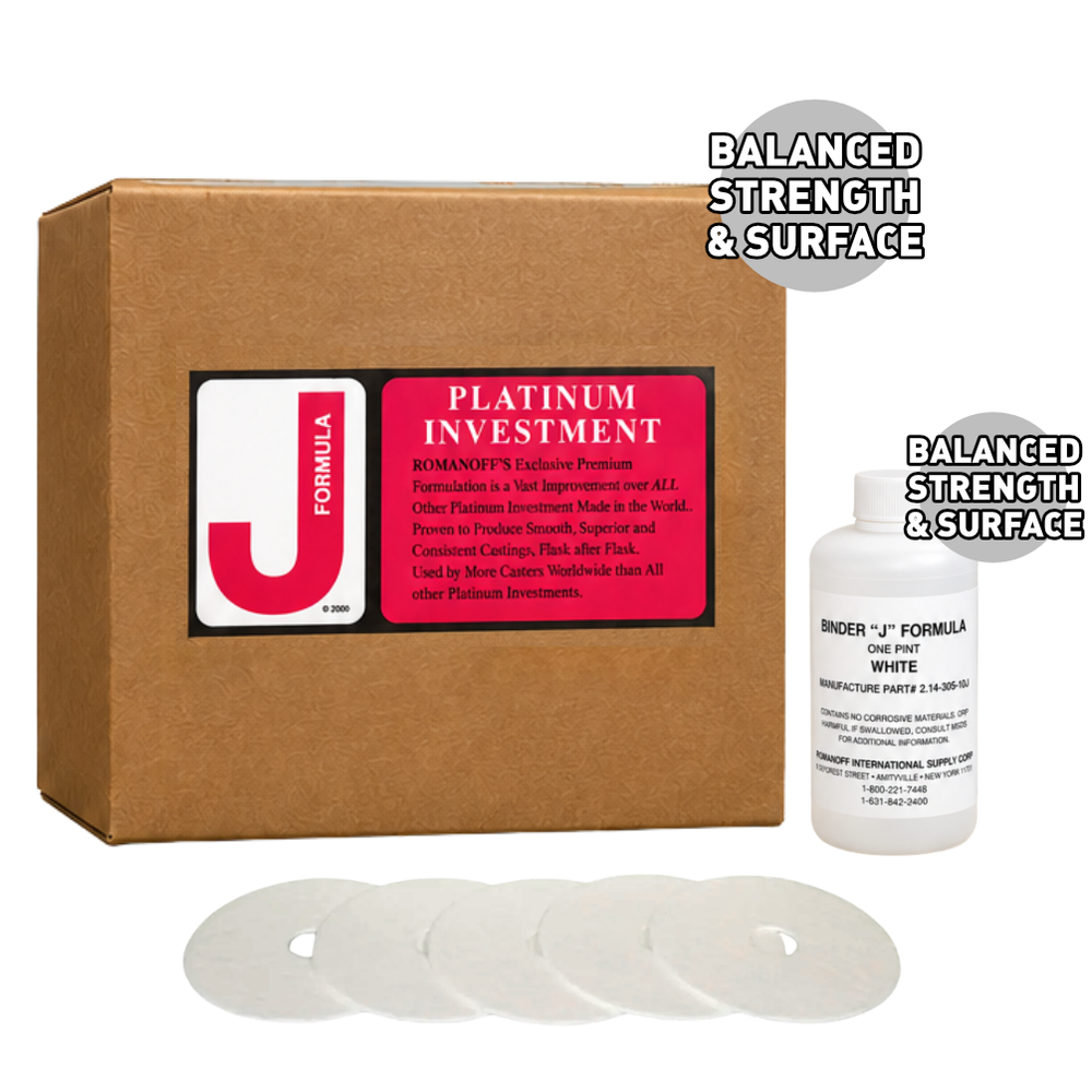 Inversión de fundición J-Formula Platinum y aglutinante blanco - 45 lb