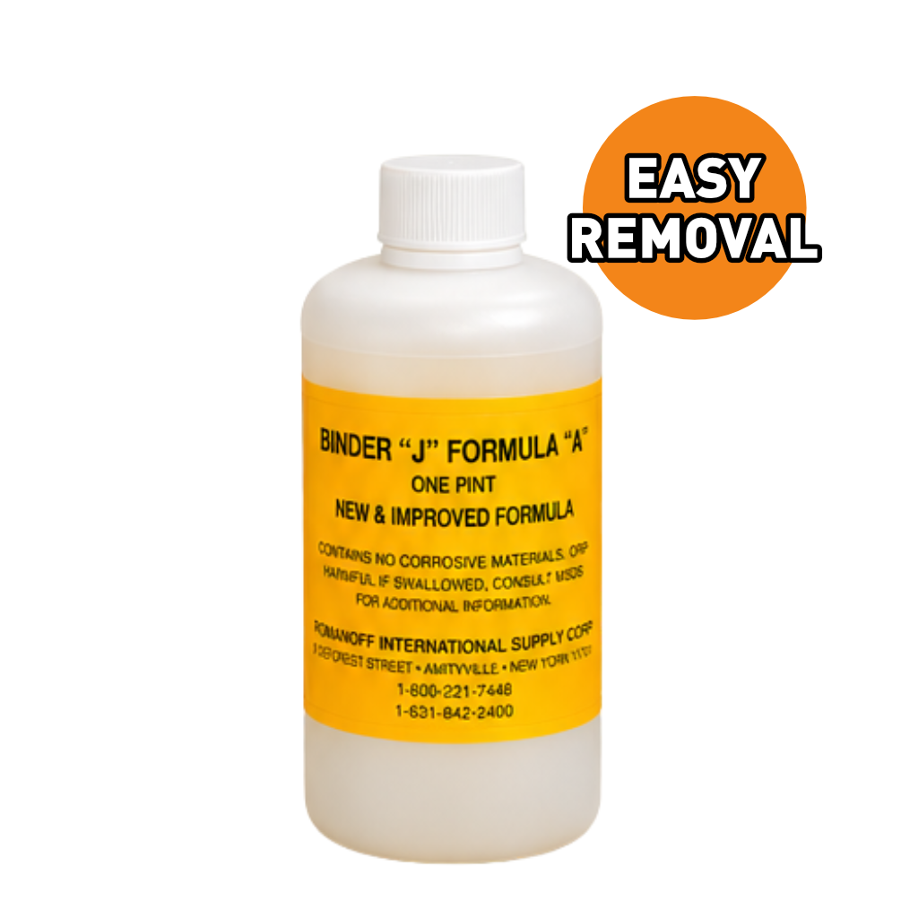"J-Formula 606" Aglutinante de etiqueta naranja solamente - 16oz