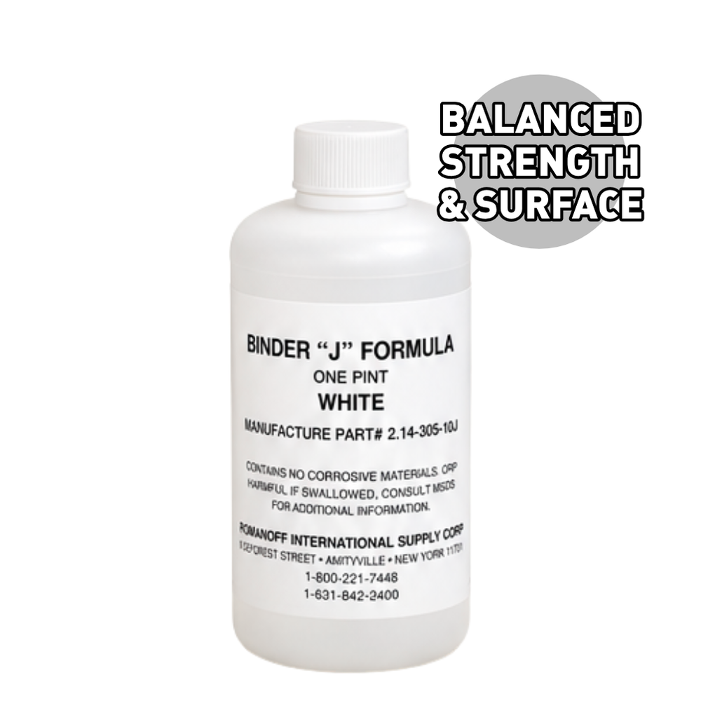 J-Formula Etiqueta Blanca Original Solo Aglutinante - 16oz