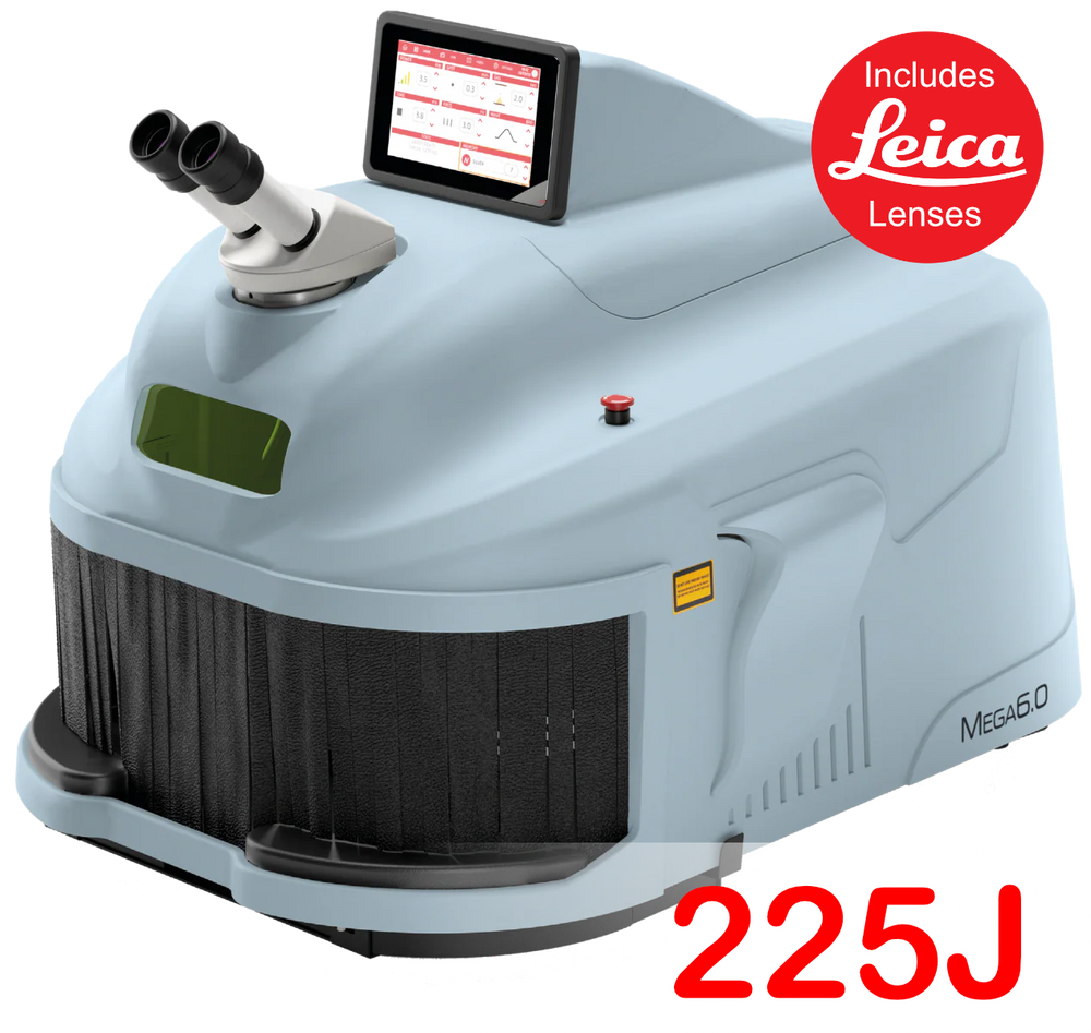 ElettroLaser Mega 6.0: Soldador Láser Dental y de Joyería de 255 J