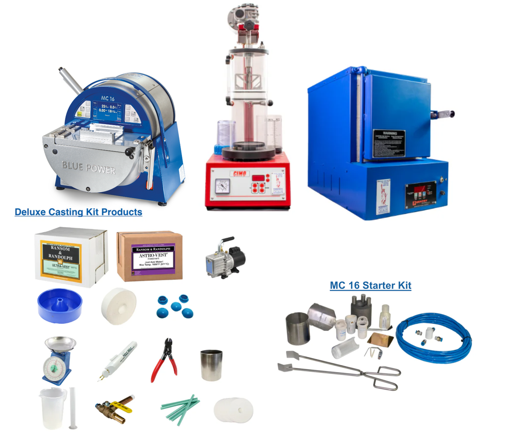 Kit de fundición Indutherm MC 16 Deluxe