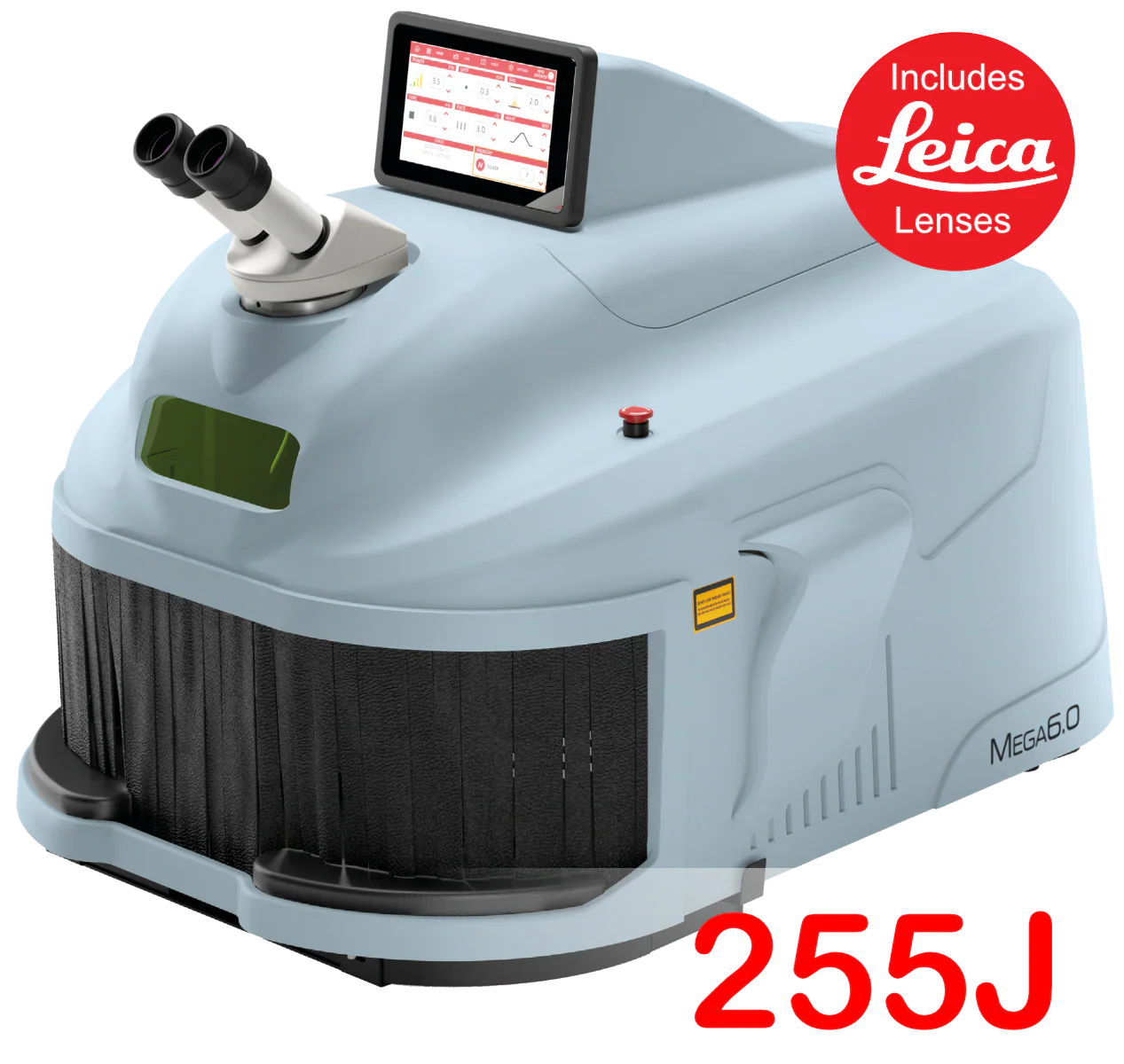 ElettroLaser MEGA 6.0: 255J Laser Welder with 0.1 mm Spot (110V)