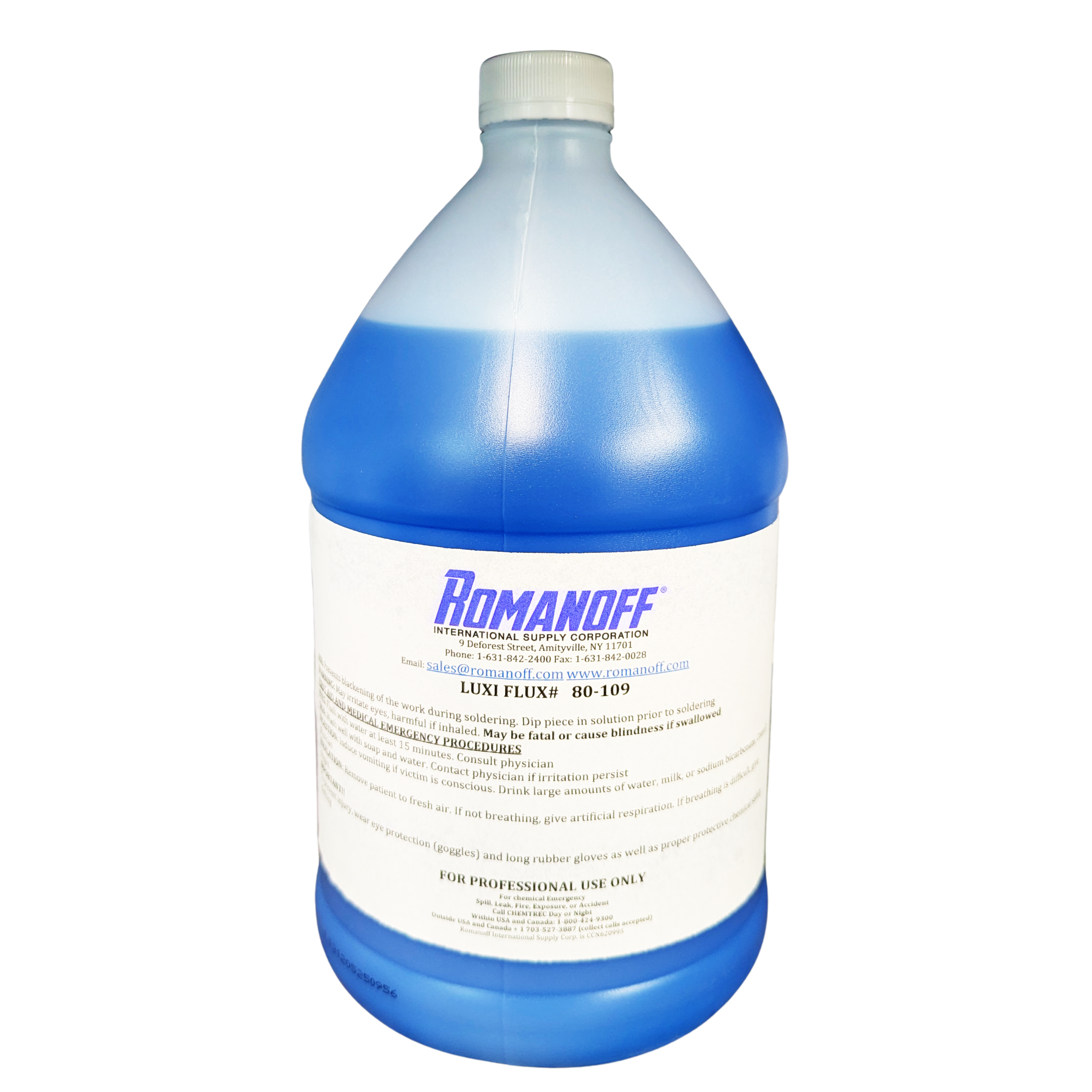 Romanoff Blue Luxi-Flux: 1 Gallon