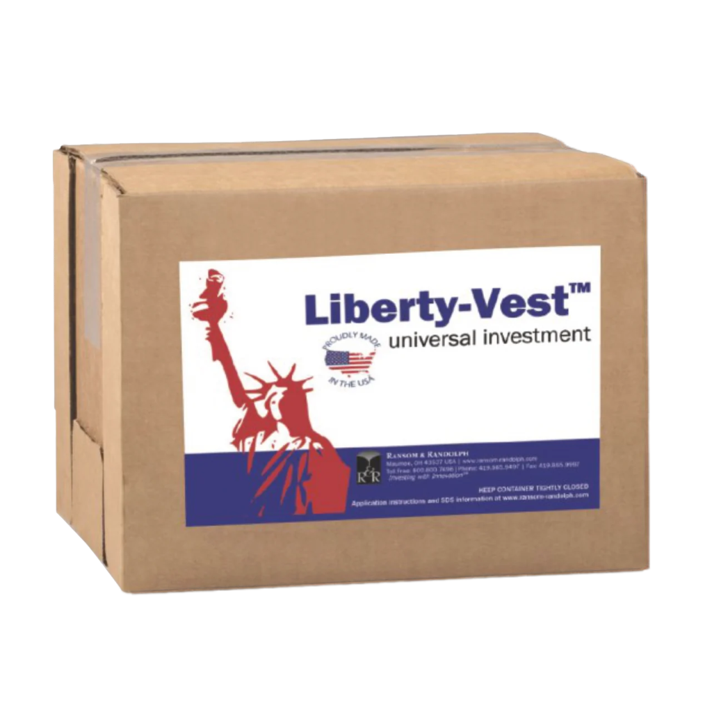 Ransom & Randolph Liberty-Vest®: Revestimiento universal para la fundición de cera y resina - 44 lb