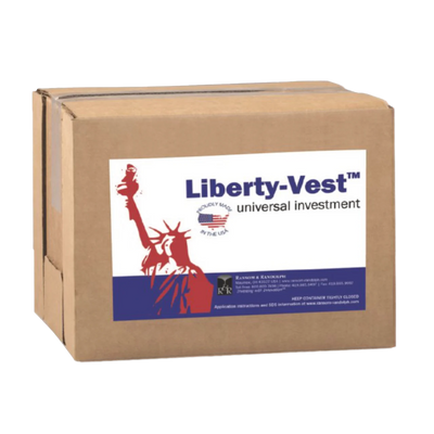 Ransom & Randolph Liberty-Vest™: Universal Investment for Wax & Resin Casting - 44 lb