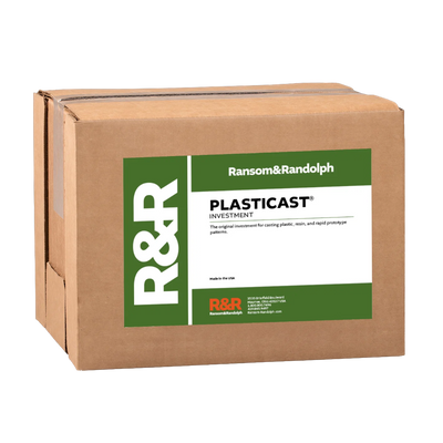 Inversión Ransom & Randolph Plasticast - Caja Bliss de 40 lb
