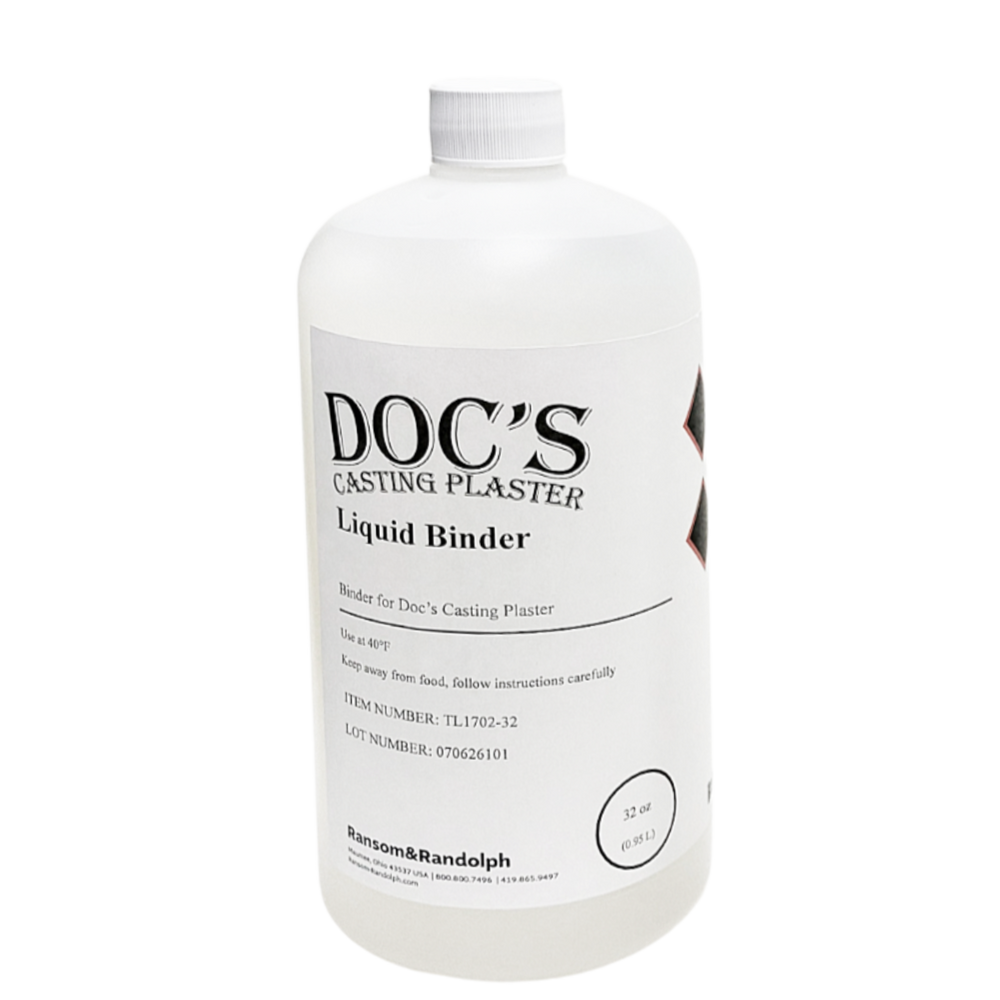Doc Robinson's Casting Plaster Liquid Binder - 32 oz