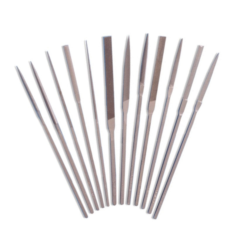 12pc Escapement File Set - 6 Cut