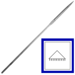 Grobet USA Swiss Pattern Barrette Escapement Files