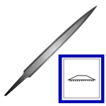 Grobet USA 6" Swiss Pattern Barrette Hand Files