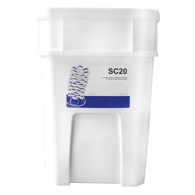 Inversión de fundición SC-20 - Tambor de plástico de 100 lb