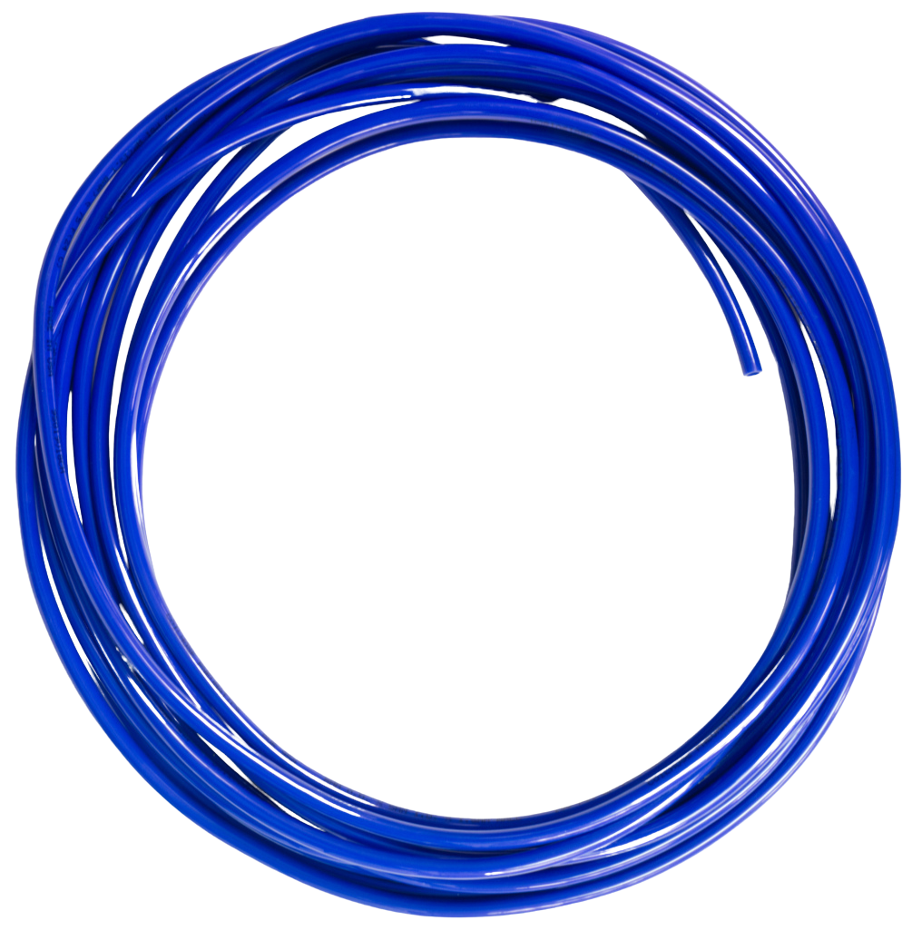 Blue Polyurethane Tubing