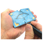 Romanoff Blue Lo-Shrink Rubber Redi-Cuts: 5 lb Box