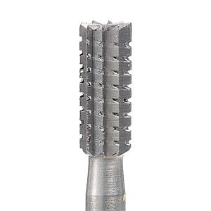 Busch® Burs Cylinder Square Cross Cut  - Pack of 6