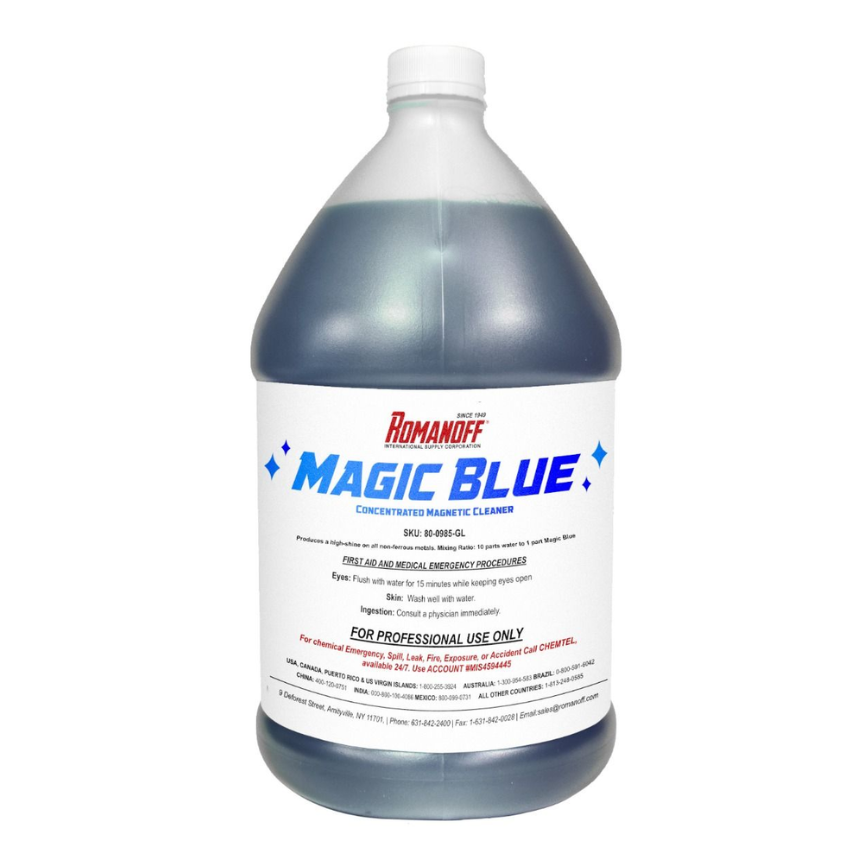 Romanoff Magic Blue: Concentrated Magnetic Cleaner 1 Gallon