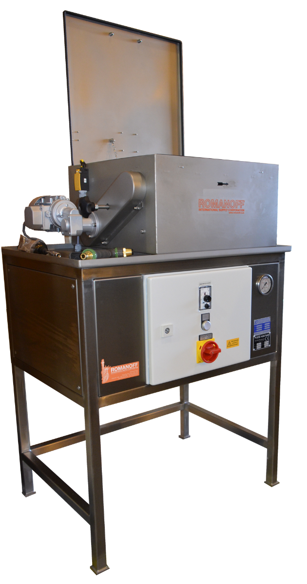 KWS KG 100 - Máquina automática de desmoldeo y limpieza de frascos