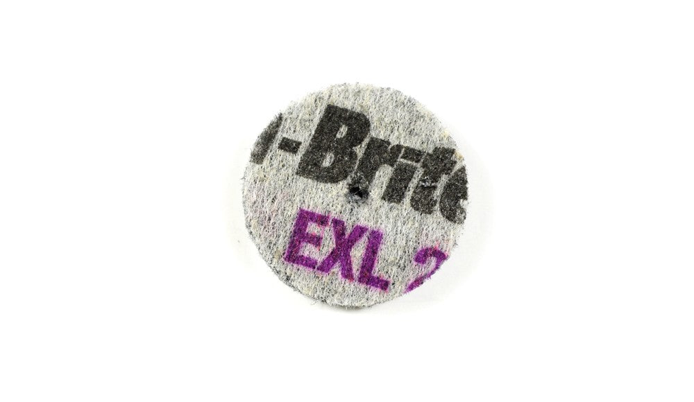 3M Scotch-Brite Ruedas Unitizadas para Desbarbar - 2 SFN-Media - 1 x ¼ x ¹⁄₁₆" (Caja de 100)