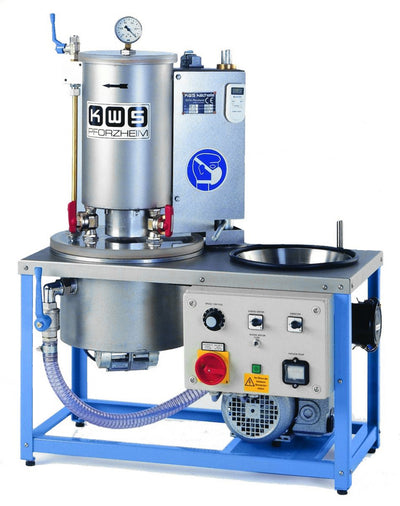 KWS EB 5: Mesa mezcladora de inversión para 3 matraces con brida