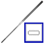Grobet Equalling Needle Files - 7 3/4" - 2 Cut