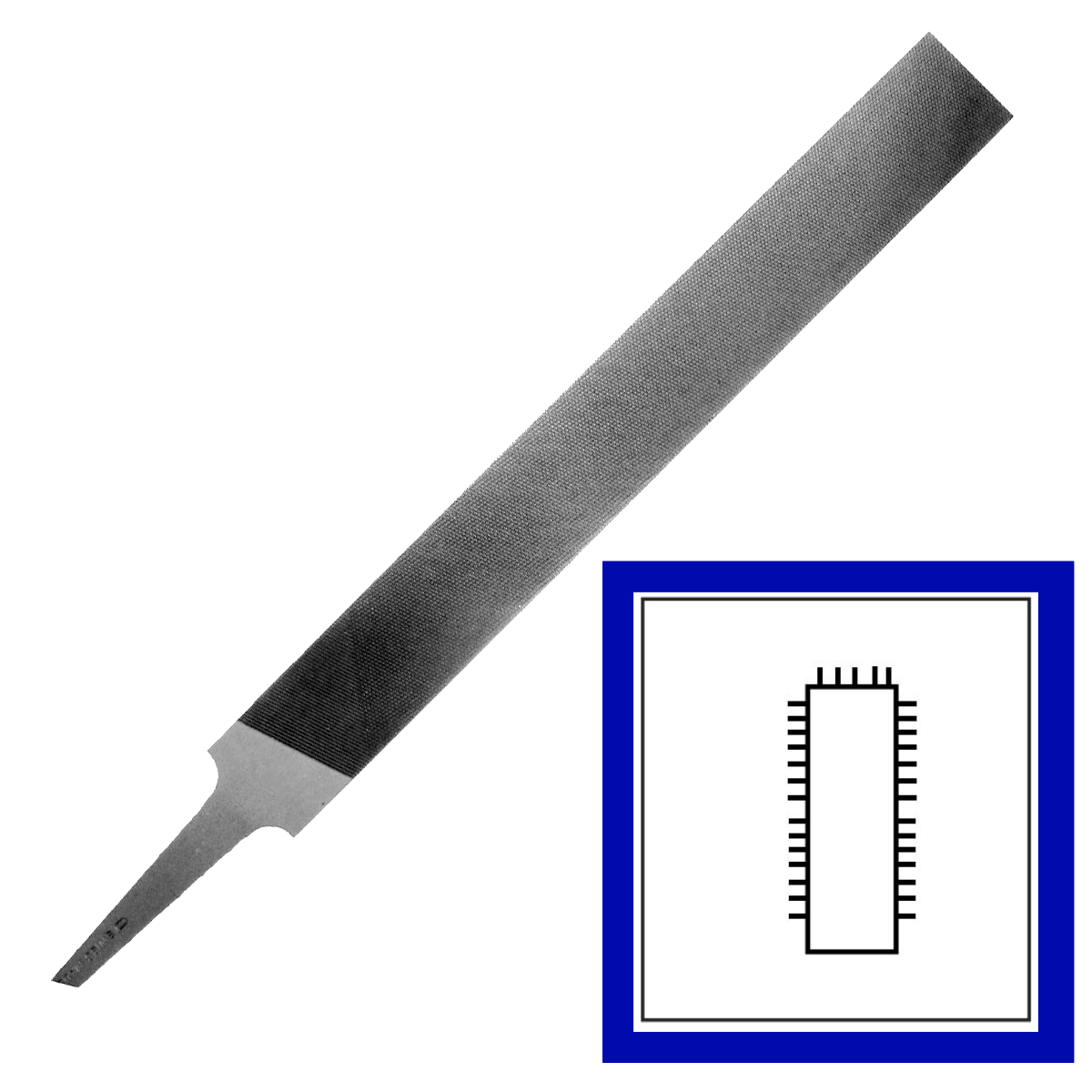 Grobet USA Swiss Pattern Flat Hand Files