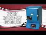 Super Blue Automatic Furnace with Touch Screen Controller - 5.75" x 6.25" x 6"