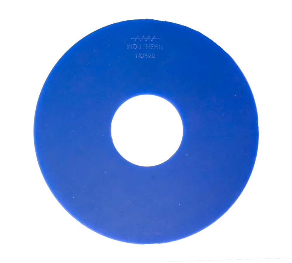 Junta de silicona para matraz Indutherm de 158 mm para VC 480 V (sin pestaña)