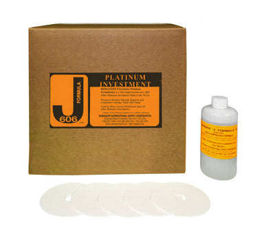 J-Formula 606 Platinum Casting Investment & Orange Binder - 45 lb