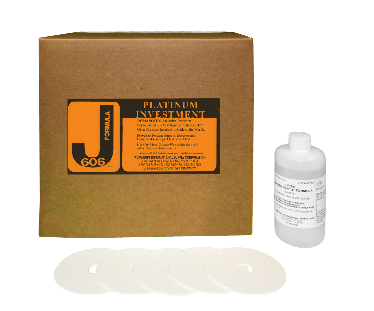 Inversión para fundición de platino J-Formula Platinum original - 45 lb