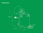 Limpiador de vapor para joyas Reliable 5100 CJ - 2.2 L