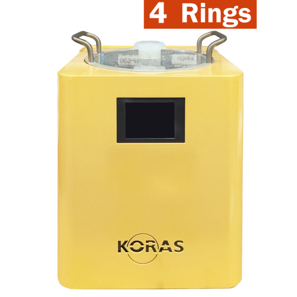KORAS AquaPol® Mini: Máquina de electropulido de joyería - Pule 4 piezas