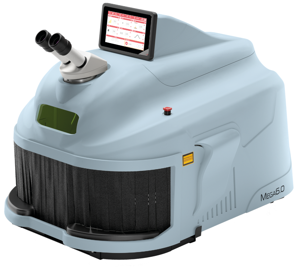 ElettroLaser Mega 6.0: 255 J Dental and Jewelry Laser Welder