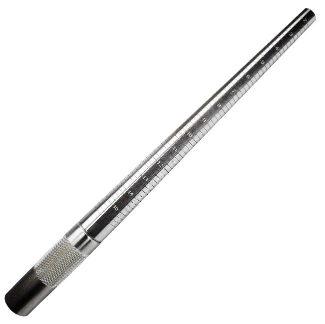 HSN & QVC Approved Custom Ring Mandrel: Size #2 - #15