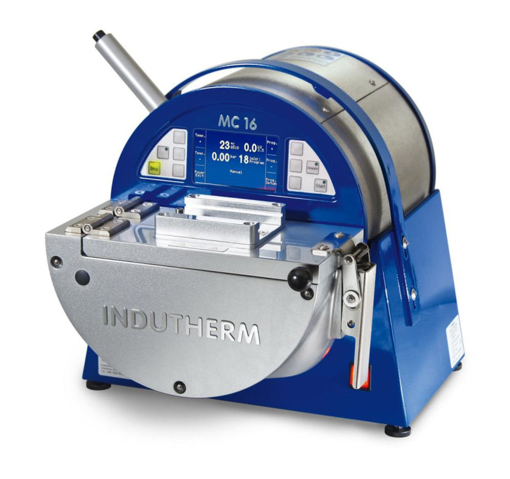 Indutherm MC 16: Máquina de Fundición al Vacío-Presión de Sobremesa