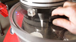 Crisol completo de cerámica y grafito Indutherm para máquinas de fusión MU 200 y 400