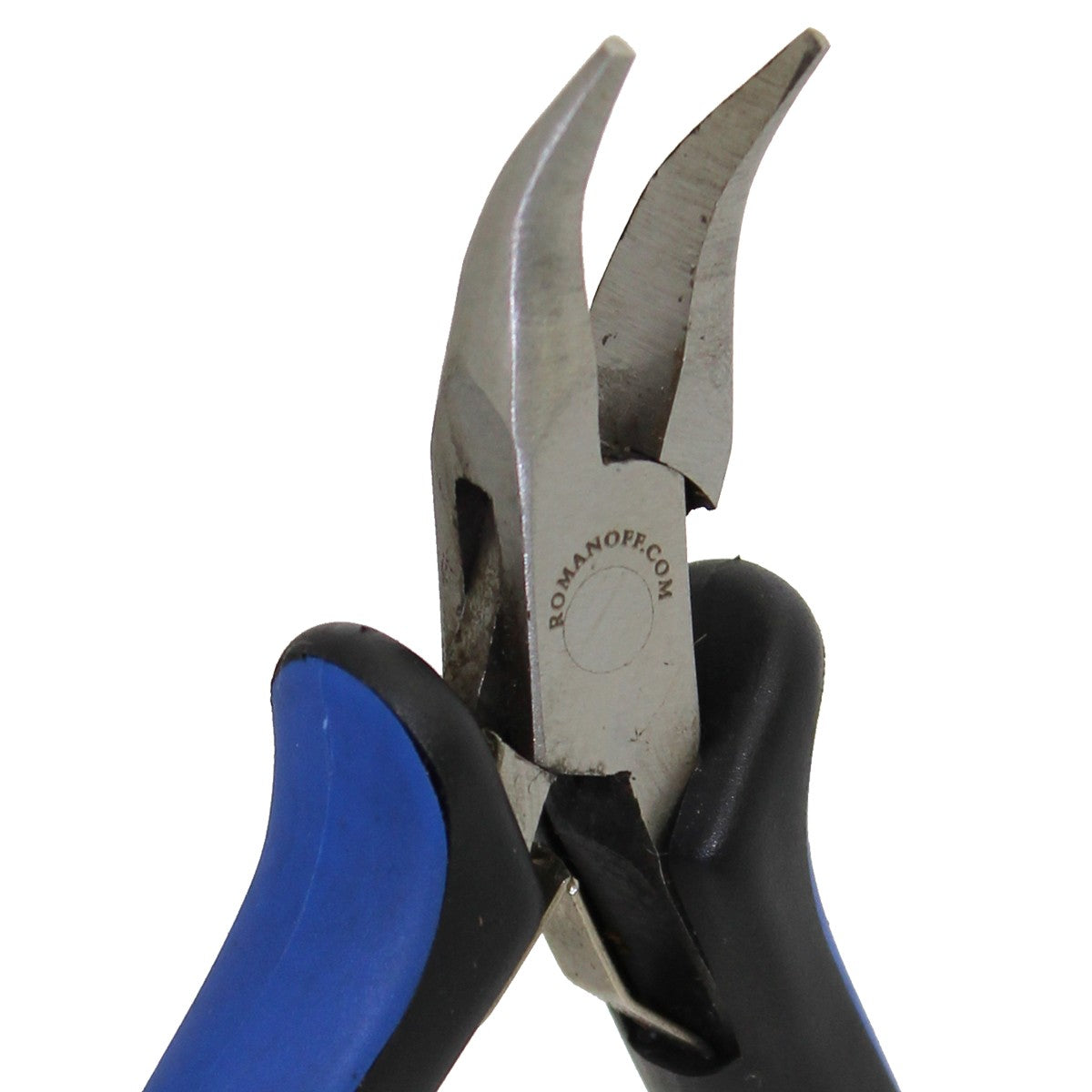 Alicates de punta curvada de acero inoxidable