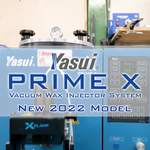 Yasui Prime X: Sistema de inyección de cera al vacío