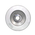 Filtro aspirador de 10.5" con collarín exterior de plástico blanco