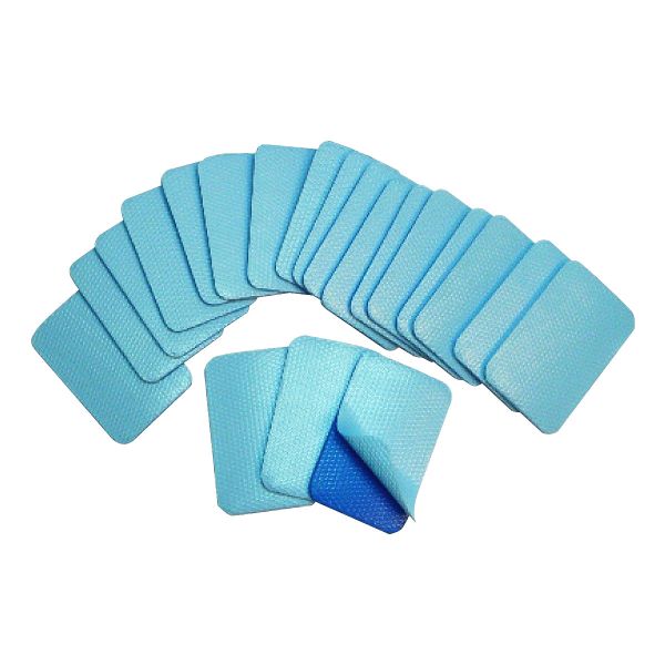 Romanoff Blue Lo-Shrink Caucho Redi-Cuts: Caja de 5 lb