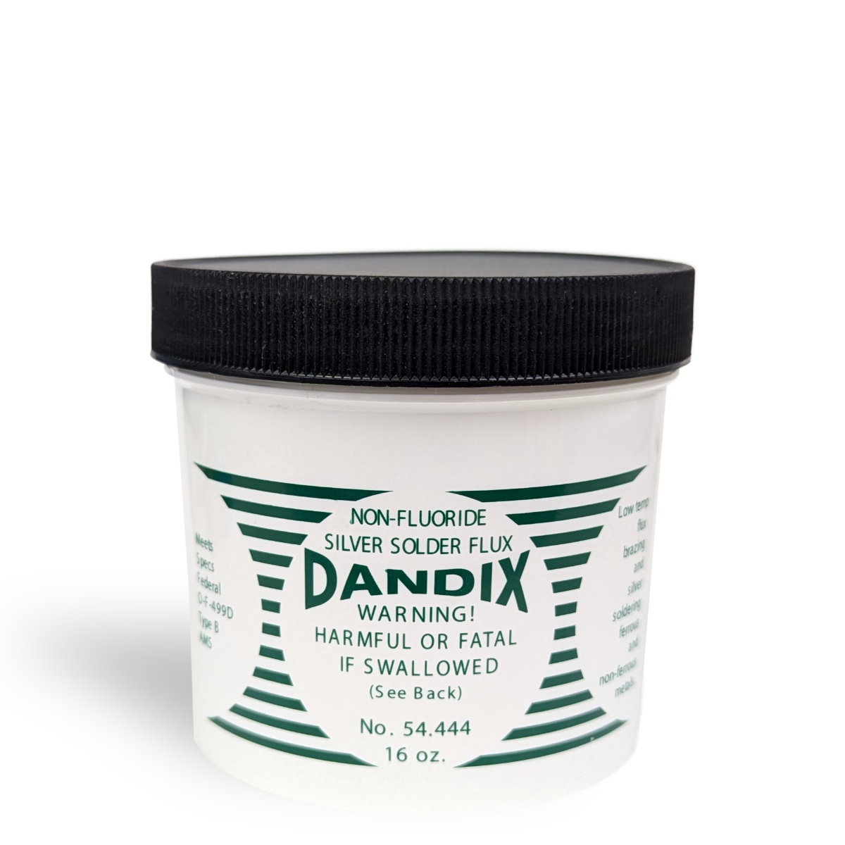Fundente para soldadura de plata Dandix - Tarro de 1 lb