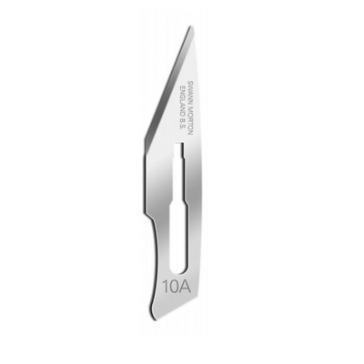 Swann Morton #10A Straight Carbon Steel Blades