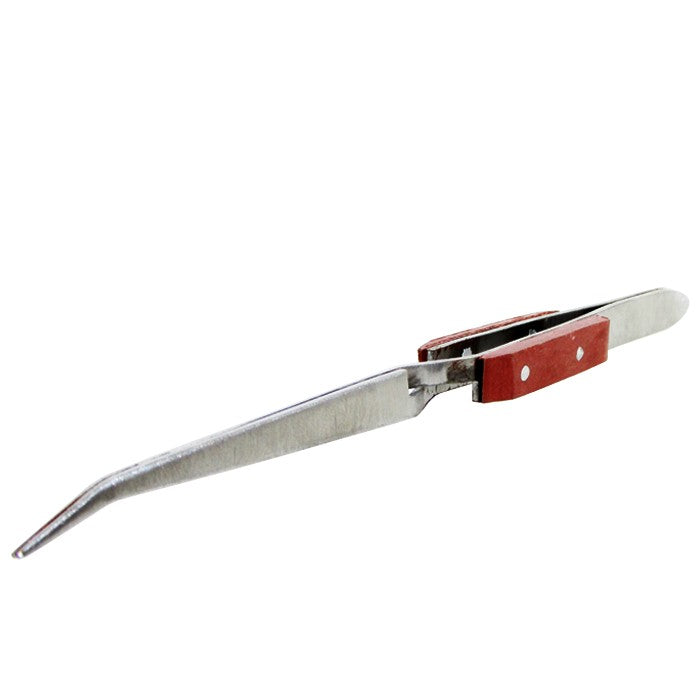 Pinzas curvas de sujeción cruzada