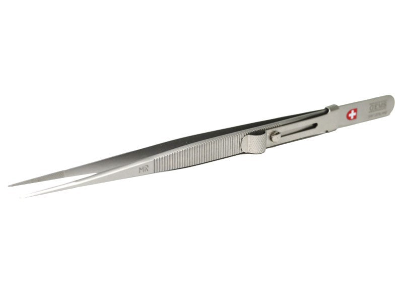 Swiss Slide-Lock Diamond Tweezer