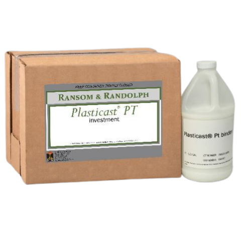 Ransom & Randolph Plasticast PT Investment & Liquid Binder 44 lbs