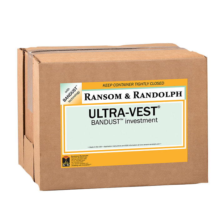 Ransom & Randolph Ultra-Vest Revestimiento - Caja de 40 lb