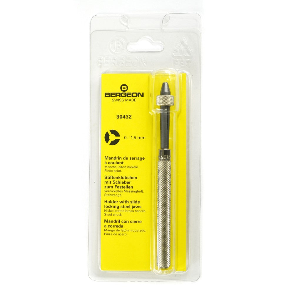 Bergeon Pin Slide 4-1/8" Long Hand Tool