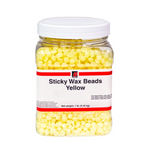 Yellow Sticky Wax Beads - 1lb